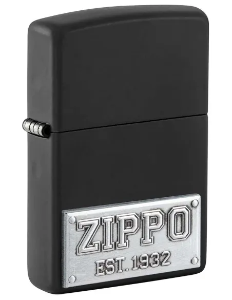 Зажигалка Zippo 48689 - License Plate - Black Matte
