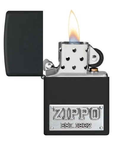 Зажигалка Zippo 48689 - License Plate - Black Matte