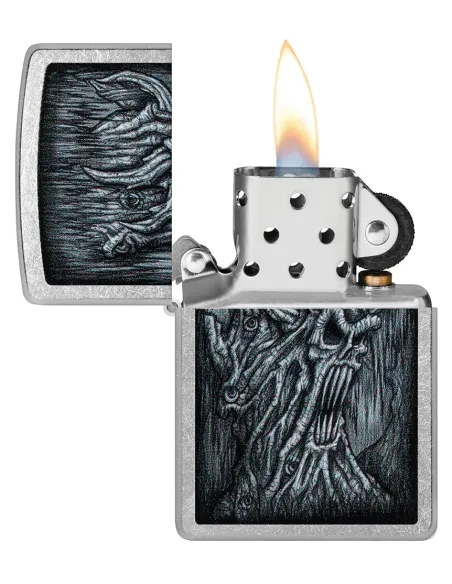 Зажигалка Zippo 48681 - Evil Tree - Street Chrome