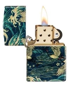 Зажигалка Zippo 48684 - Eastern - Tumbled Brass 2