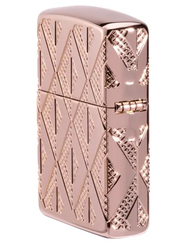 Зажигалка Zippo 49702 - Diamond Pattern Armor ® - Rose Gold