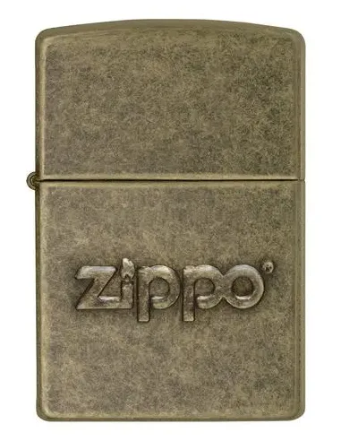 Зажигалка Zippo 28994 - Zippo Stamp - Antique Brass
