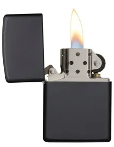 Зажигалка Zippo 218 - Regular Black Matte 2