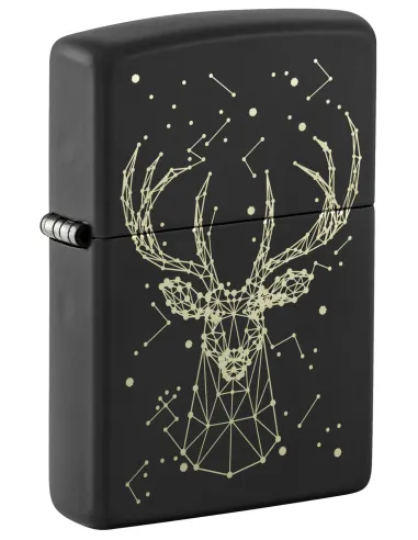 Зажигалка Zippo 48385 - Deer - Black Matte