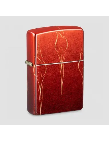 Зажигалка Zippo 48510 - Ombre Flames - 540 Tumbled Brass