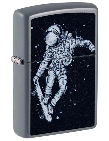Зажигалка Zippo 48644 - Skateboarding Astronaut - Flat Grey
