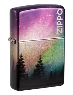 Зажигалка Zippo 48771 - Colorful Sky - 540 Tumbled Chrome