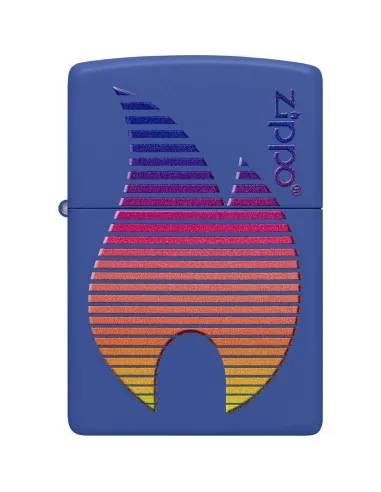 Зажигалка Zippo 48996 - Classic - Royal Blue Matte