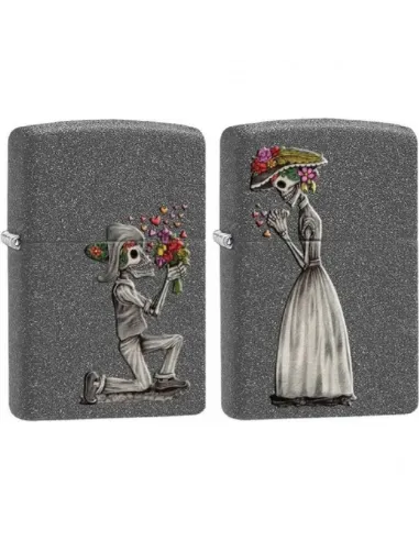 Набор Зажигалок Zippo 28987 - Day Of Dead Skulls Set - Iron Stone™