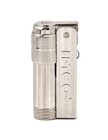 Зажигалка бензиновая IMCO - Super Triplex chrome/nickel/logo Арт.1800022 (11417)