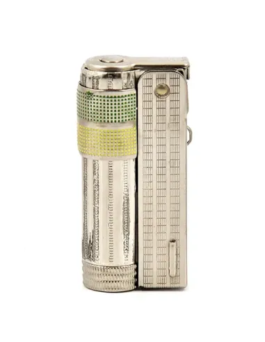 Зажигалка бензиновая IMCO - Super Triplex Oil chrome/yellow/green Арт.1800084 (11414)