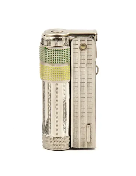 Зажигалка бензиновая IMCO - Super Triplex Oil chrome/yellow/green Арт.1800084 (11414)