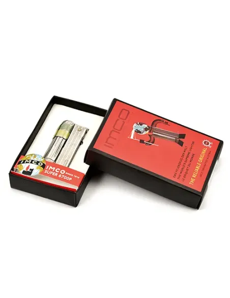 Зажигалка бензиновая IMCO - Super Triplex Oil chrome/yellow/green Арт.1800084 (11414)