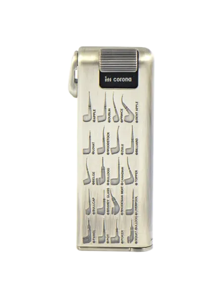 Зажигалка трубочная Im Corona 33-7415 Pipe Master Pewter Finish Pipe Design 