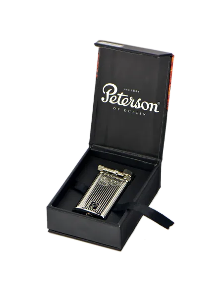 Зажигалка трубочная Peterson - 112 Silver Stripe