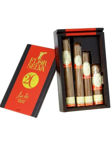 Набор сигар SET 4 Flor de Selva Anniversary № 20 (4 сигары)