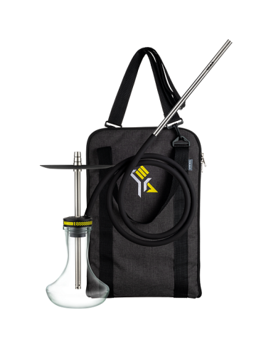 Y.K.A.P. - NEO MINI (В КОМПЛЕКТЕ: ШАХТА, СУМКА, КОЛБА, ШЛАНГ, МУНДШТУК, БЛЮДЦЕ, УПЛОТНИТЕЛИ)