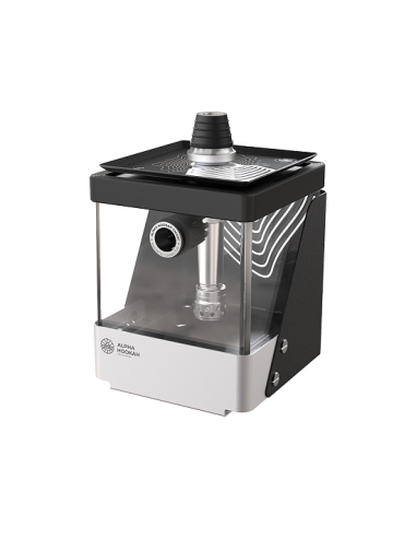 ALPHA HOOKAH - SMART EXZO (КОМПЛЕКТ: ШАХТА, КОЛБА, БЛЮДЦЕ, ШЛАНГ, МУНДШТУК, УПЛОТНИТЕЛИ, ПОДСВЕТКА)