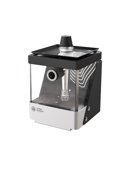 ALPHA HOOKAH - SMART EXZO (КОМПЛЕКТ: ШАХТА, КОЛБА, БЛЮДЦЕ, ШЛАНГ, МУНДШТУК, УПЛОТНИТЕЛИ, ПОДСВЕТКА)