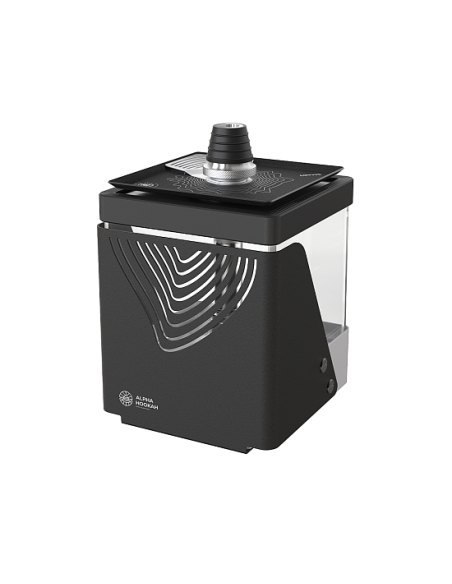 ALPHA HOOKAH - SMART EXZO (КОМПЛЕКТ: ШАХТА, КОЛБА, БЛЮДЦЕ, ШЛАНГ, МУНДШТУК, УПЛОТНИТЕЛИ, ПОДСВЕТКА)