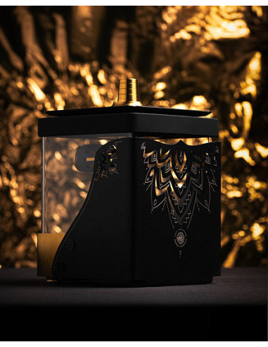 ALPHA HOOKAH - SMART EXZO GOLD (ШАХТА,КОЛБА,БЛЮДЦЕ,ШЛАНГ,МУНДШТУК,УПЛОТНИТЕЛИ,ПОДСВЕТКА)
