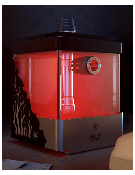 ALPHA HOOKAH - SMART LIMITED SMARTER THING (ШАХТА,КОЛБА,БЛЮДЦЕ,ШЛАНГ,МУНДШТУК,УПЛОТНИТЕЛИ,ПОДСВЕТКА)