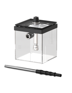 ALPHA HOOKAH - SMART+ (PLUS) BOX (КОМПЛЕКТ: ШАХТА, КОЛБА, БЛЮДЦЕ, ШЛАНГ, МУНДШТУК, УПЛОТНИТЕЛИ)