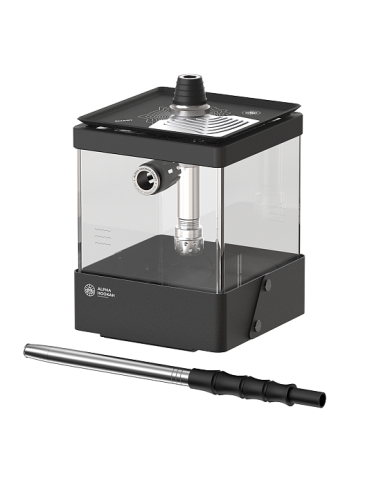 ALPHA HOOKAH - SMART+ (PLUS) EXZO (ШАХТА, КОЛБА, БЛЮДЦЕ, ШЛАНГ, МУНДШТУК, УПЛОТНИТЕЛИ, ПОДСВЕТКА)