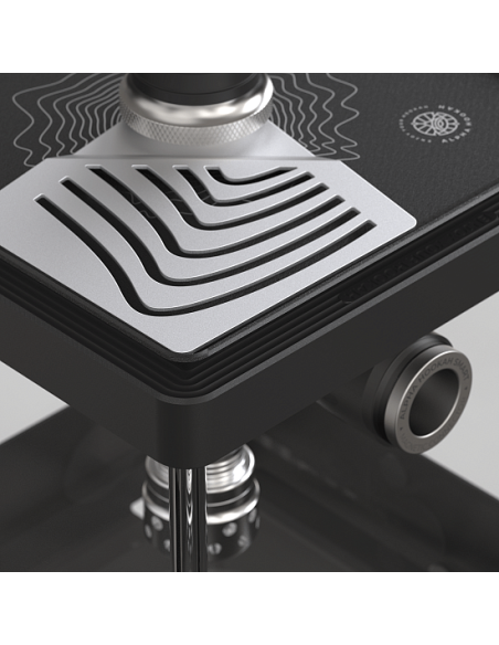 ALPHA HOOKAH - SMART+ (PLUS) EXZO (ШАХТА, КОЛБА, БЛЮДЦЕ, ШЛАНГ, МУНДШТУК, УПЛОТНИТЕЛИ, ПОДСВЕТКА)