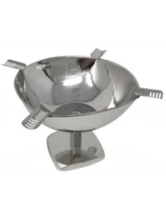 Пепельница Aficionado на 4 сигары Standing & Raised Silver