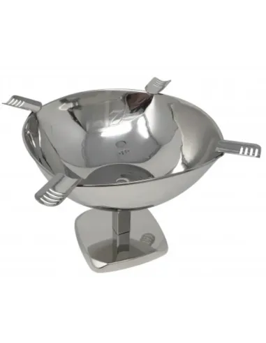 Пепельница Aficionado на 4 сигары Standing & Raised Silver