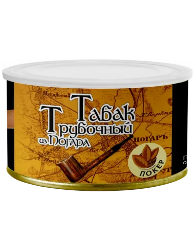 Трубочный табак Погар - Покер (банка 40 г)