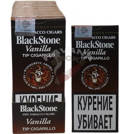 Купить Сигариллы BlackStone Vanilla Tip Cigarillo