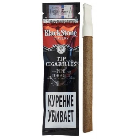 Купить Сигариллы Blackstone Cherry Tip Cigarillos(2 штуки)